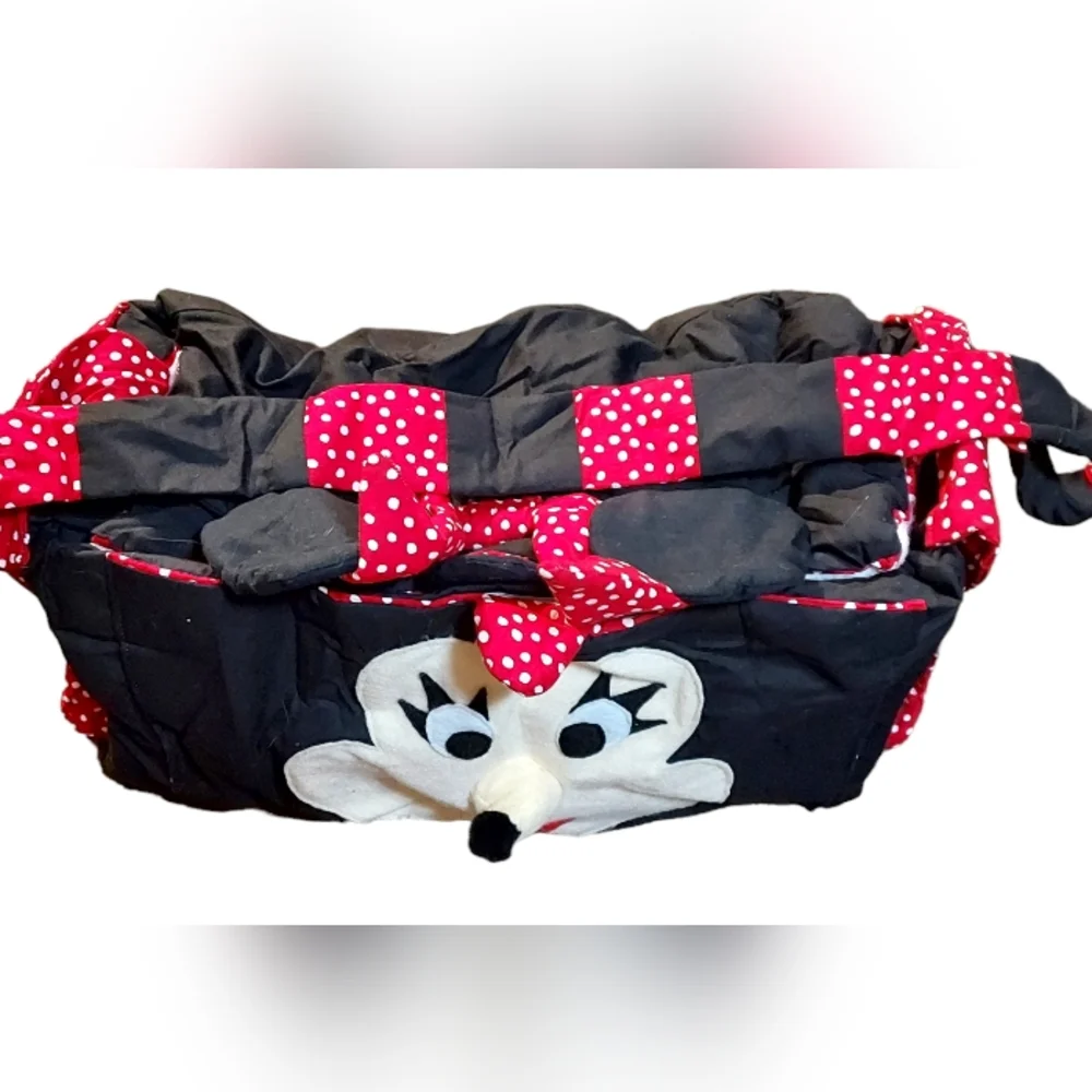 Mini Mouse Diaper Bag Duffle Sport Mickey Art To Wear Shoulder Bag dimen…